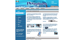 Desktop Screenshot of panasource.com